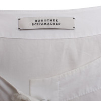Schumacher Shirt Dress in White