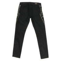 Philipp Plein Jeans in Cotone in Nero