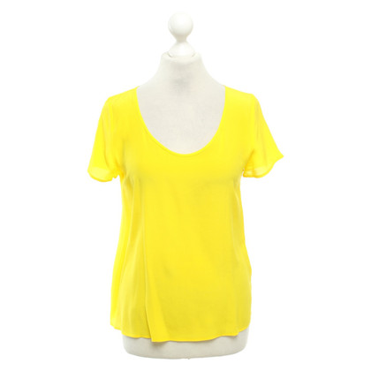 Patrizia Pepe Silk shirt in yellow