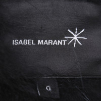 Isabel Marant Manteau de fourrure en noir