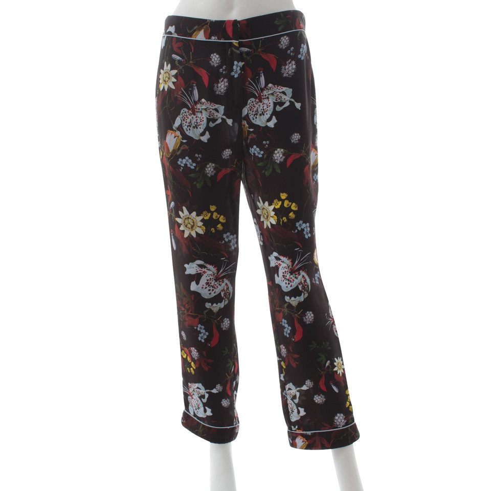 Erdem Pantalon avec un motif floral