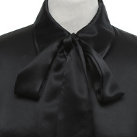 Max Mara Zijden blouse in zwart