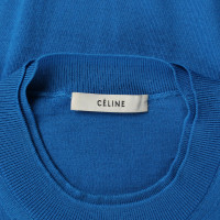 Céline Strick aus Wolle in Blau