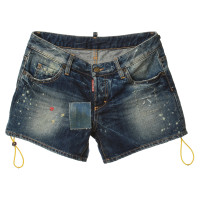 Dsquared2 Kurze Jeans im Used-Look