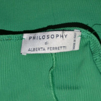 Philosophy Di Alberta Ferretti Groene jurk