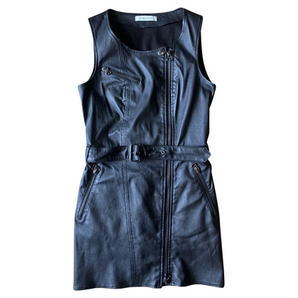 Pierre Balmain Jacket/Coat Leather in Black