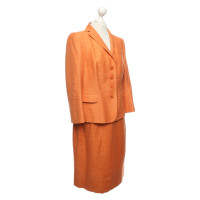 Akris Anzug aus Seide in Orange