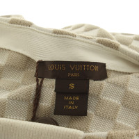 Louis Vuitton top in white / beige