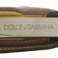 Dolce & Gabbana Handtasche aus Reptilienleder