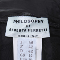 Philosophy Di Alberta Ferretti abito di pizzo nero in