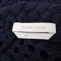 See By Chloé Pullover in Dunkelblau