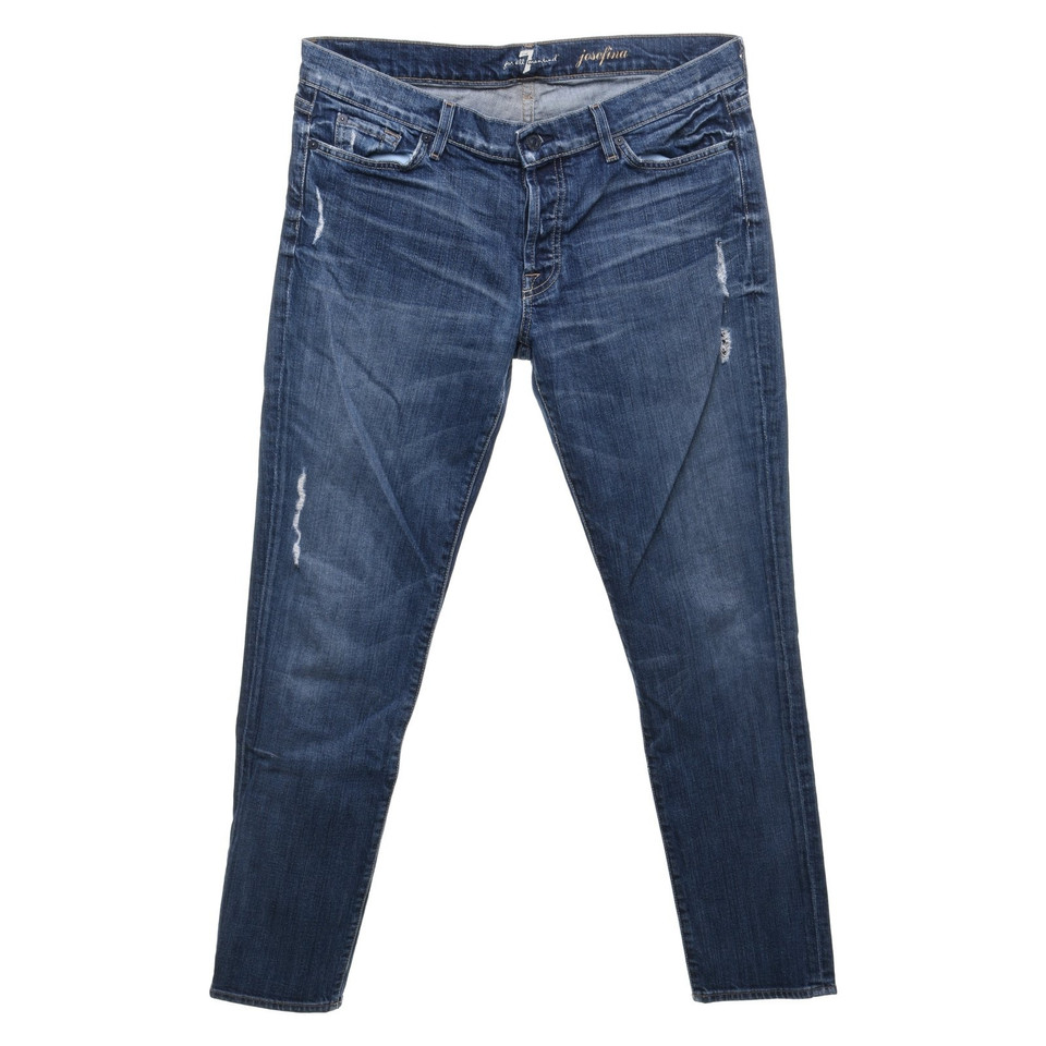 7 For All Mankind Jeans "Josephina" in blue
