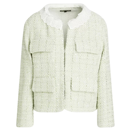 Maje Jacket/Coat Cotton in Green