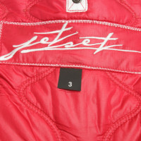 Jet Set Gewatteerde jas in rood