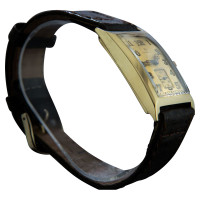 Omega Montre-bracelet en Cuir en Marron