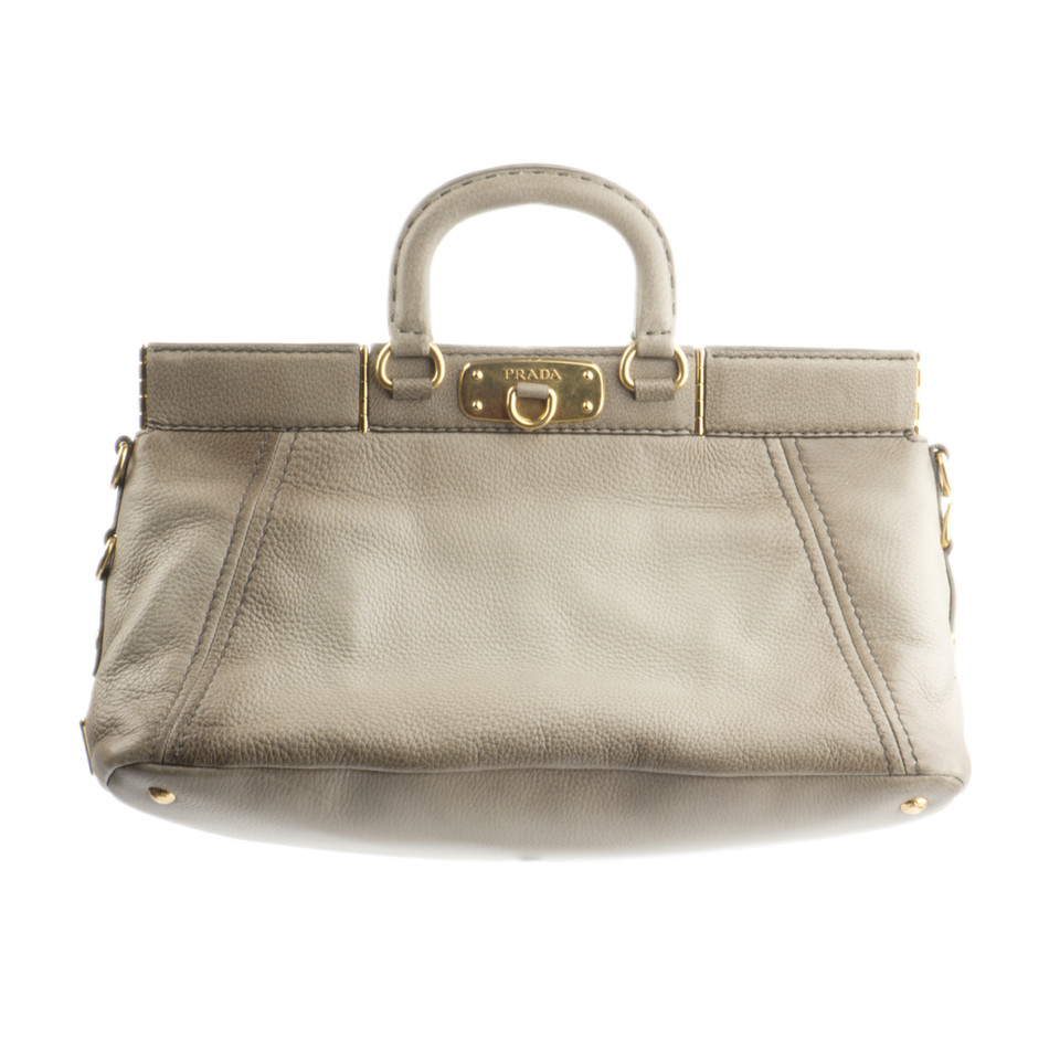 Prada leather handbag