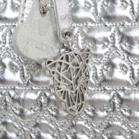 Marc Cain Handtasche aus Leder in Silbern