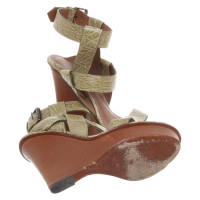 Bottega Veneta Sandaletten aus Reptilleder
