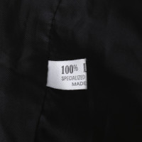 Roberto Cavalli giacca di pelle vintage in nero
