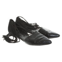 Kennel & Schmenger Ballerinas with lace-up function