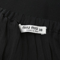 Miu Miu Bandeau-Kleid aus Seide