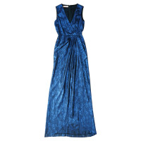 Matthew Williamson Robe noire et bleue