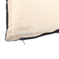 Versace Kissen mit Logo-Applikation