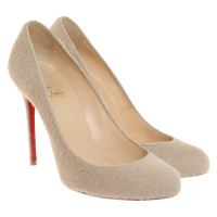 Christian Louboutin Pumps/Peeptoes en Nude