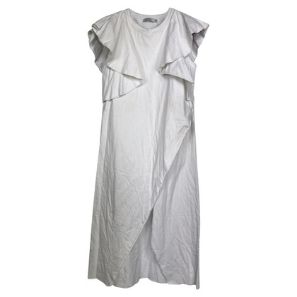 Goen. J Kleid aus Baumwolle in Weiß
