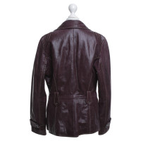 Oakwood Leather jacket in violet