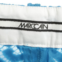 Marc Cain pantalon en dentelle en bleu