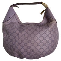 Gucci Schoudertas Leer in Violet