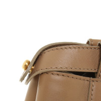 Fendi "Peekaboo" Handtasche in Braun