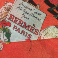 Hermès Button blouse "Cirque Molier"