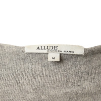 Allude Knit Cardigan in grey 