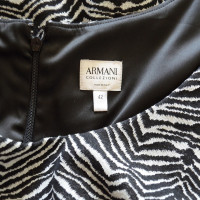 Armani Collezioni Uitgegeven jurk met dierenprint