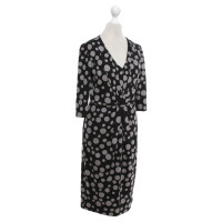 Armani Collezioni Polka Dot Dress in Black / grey
