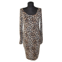 Piu & Piu Jersey-Kleid mit Leopardenprint