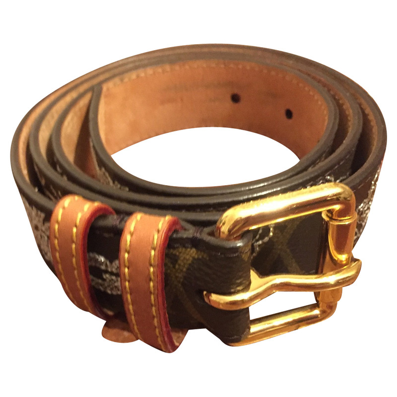Louis Vuitton Belt Leather in Brown 
