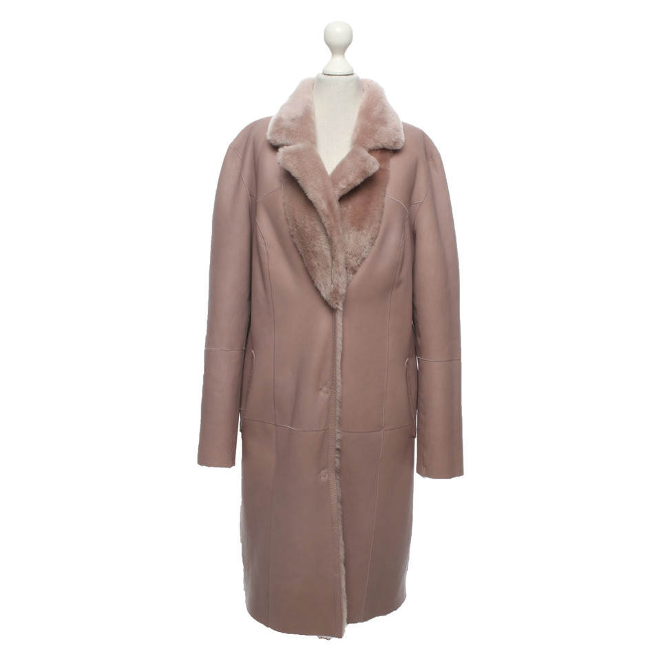 Arma Jacket/Coat Fur in Pink
