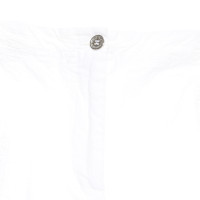 Marc Cain Paire de Pantalon en Coton en Blanc