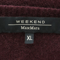 Max Mara Cardigan in Bordeaux