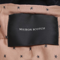 Maison Scotch Jacket in Dark Blue / Brown