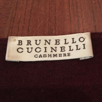 Brunello Cucinelli maglia maglione in cashmere / seta