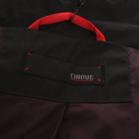 Cinque Coat in zwart Beneden