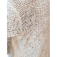 Donna Karan Knitwear Silk in White