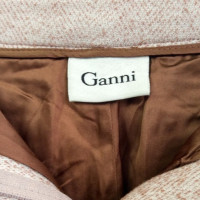 Ganni Wool pants in pink