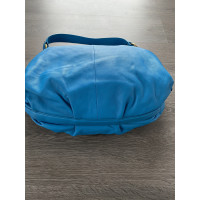 Just Cavalli Handbag Leather in Turquoise