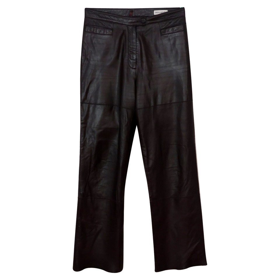 Iris Von Arnim Leather pants in purple