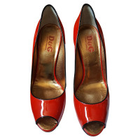 D&G Pumps/Peeptoes Patent leather in Red